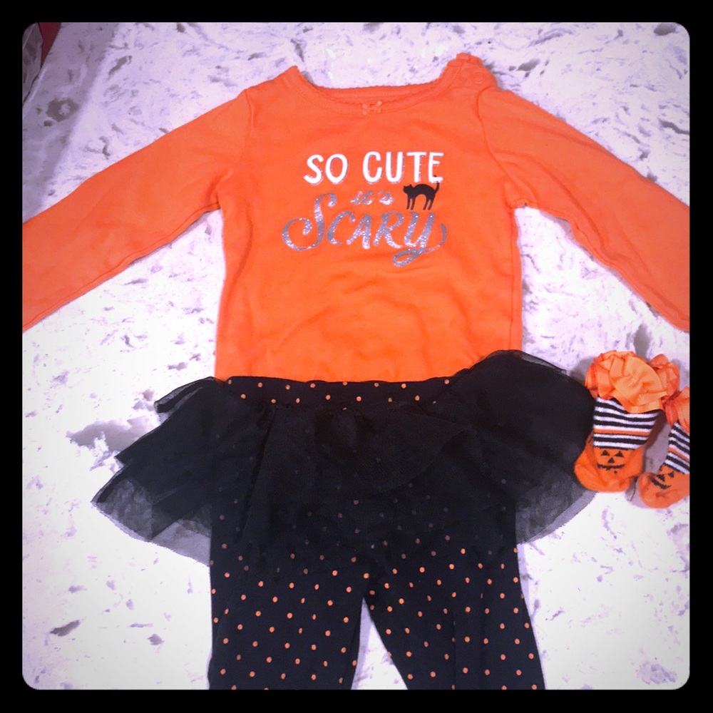 Baby girl Halloween outfit